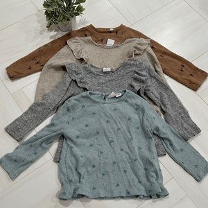 Zara long sleeve tops